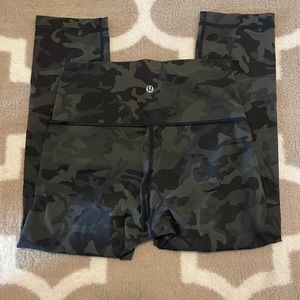 Lululemon Camo Wunder Unders